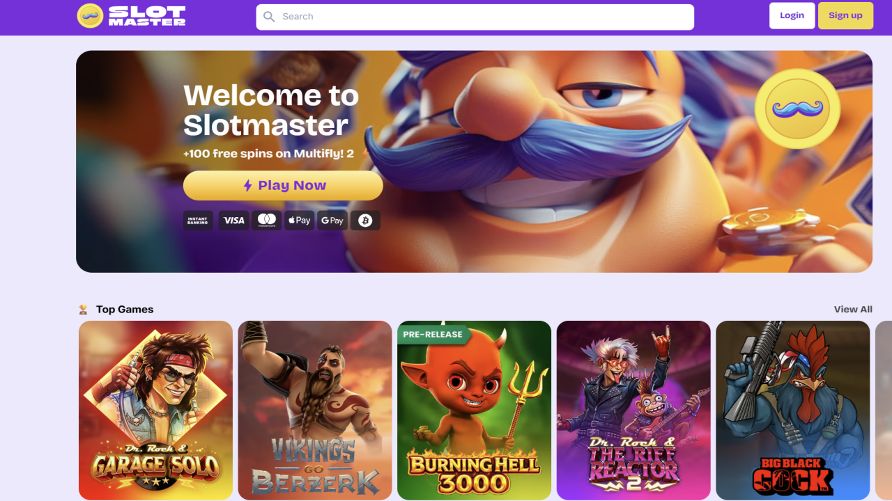 Slotmaster casino website